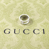 Gucci Ring Silver925 Silver Branded Cutout G 8
