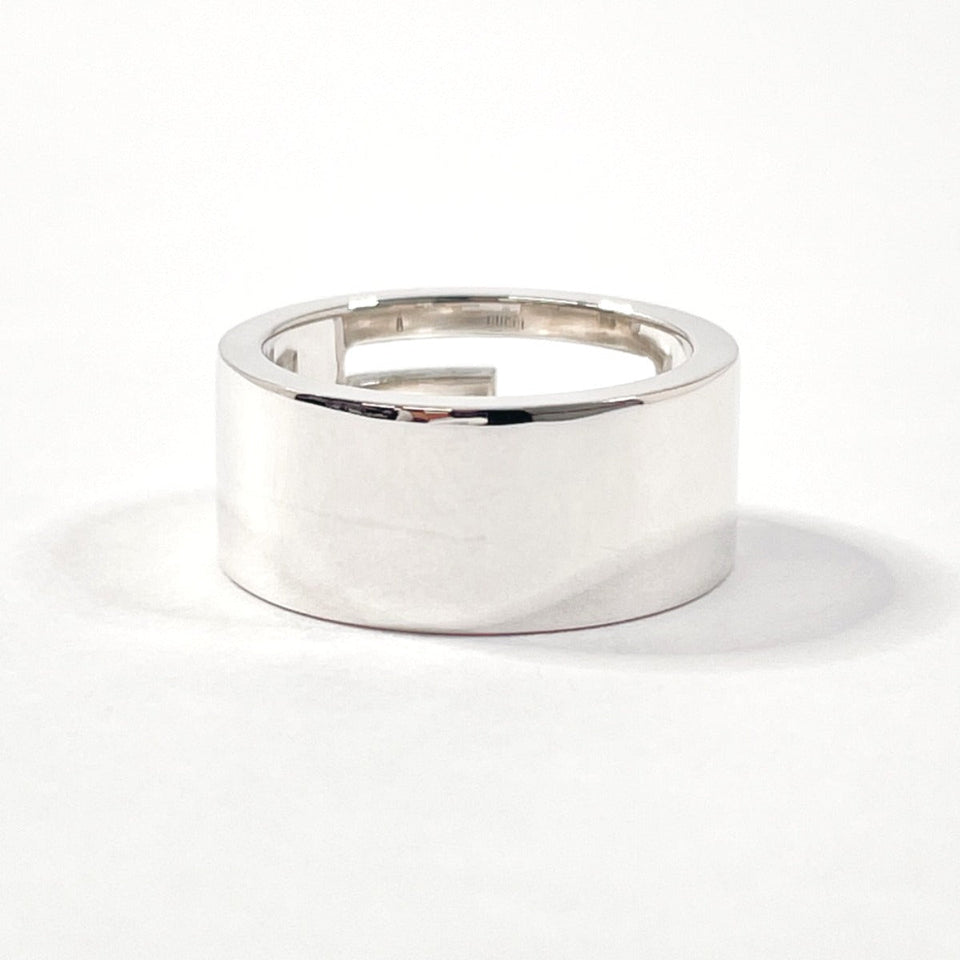 Gucci Ring Silver925 Silver Branded Cutout G 8