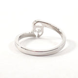 Gucci Ring K18 white gold Silver GG running