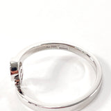 Gucci Ring K18 white gold Silver GG running
