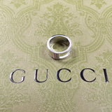 Gucci Ring Silver Silver Branded Cutout G 9