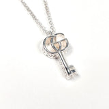 Gucci Necklace Silver Silver Arabesque double G key
