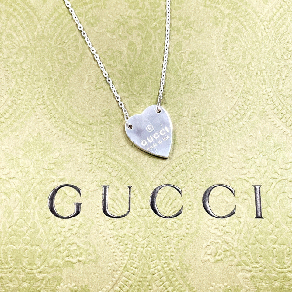Gucci Necklace 223512 J8400 8106 Silver925 Silver  Heart