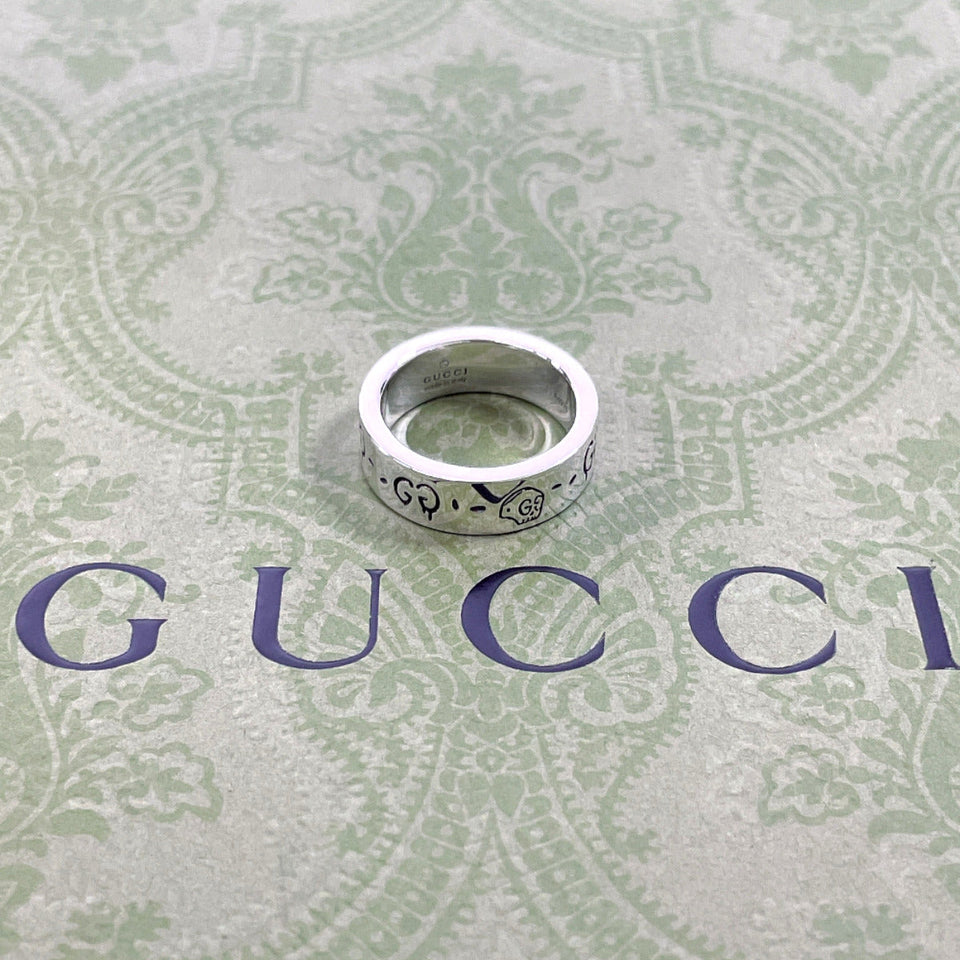 Gucci Ring Silver925 Silver Ghost Skull 9