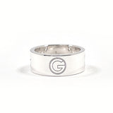 Gucci Ring Silver925 Silver logo cutout 16