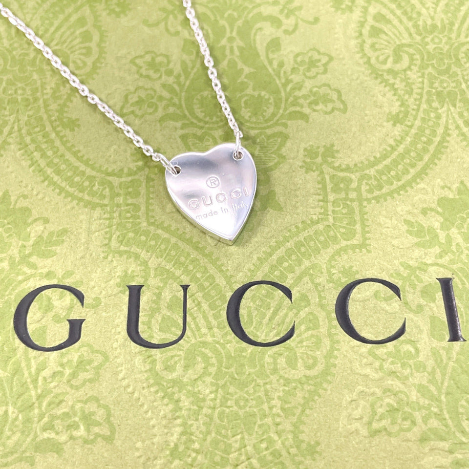 Gucci Necklace 223512 J8400 8106 Silver925 Silver  Heart