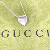 Gucci Necklace 223512 J8400 8106 Silver925 Silver  Heart