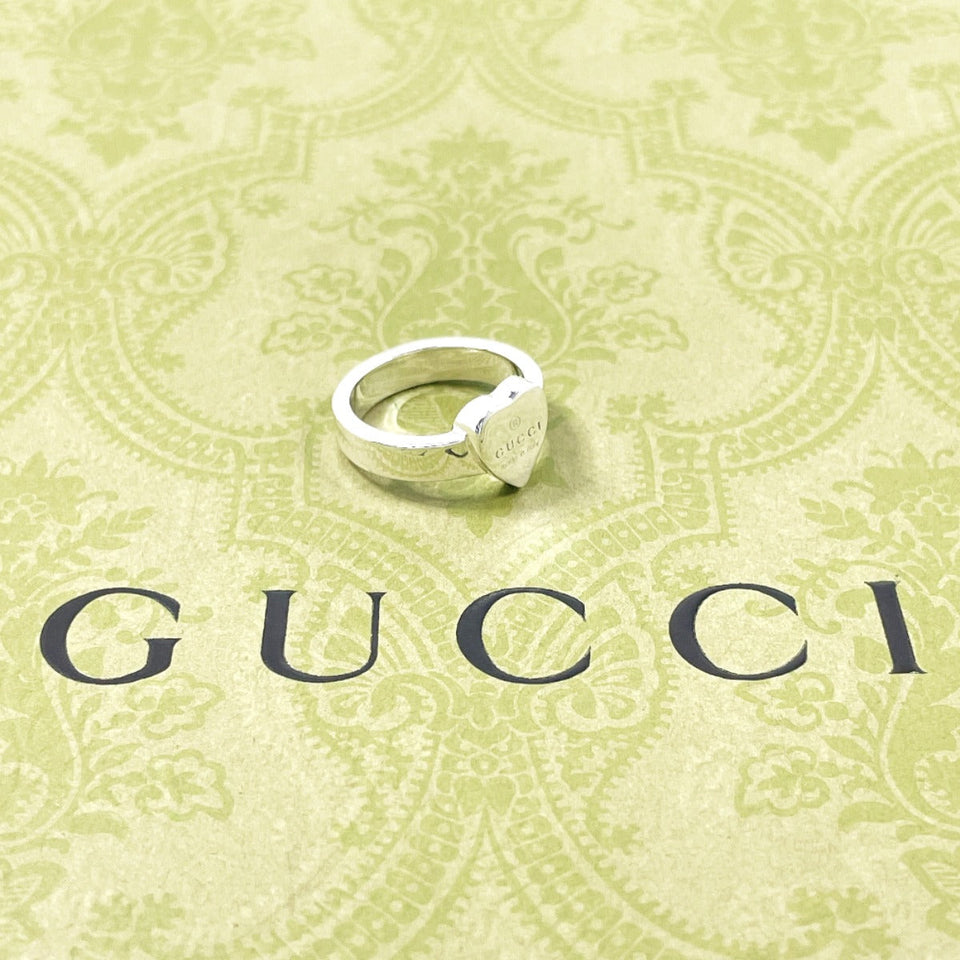 Gucci Ring Silver925 Silver  Heart 9