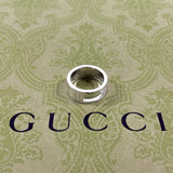 Gucci Ring Silver925 Silver Branded Cutout G 12