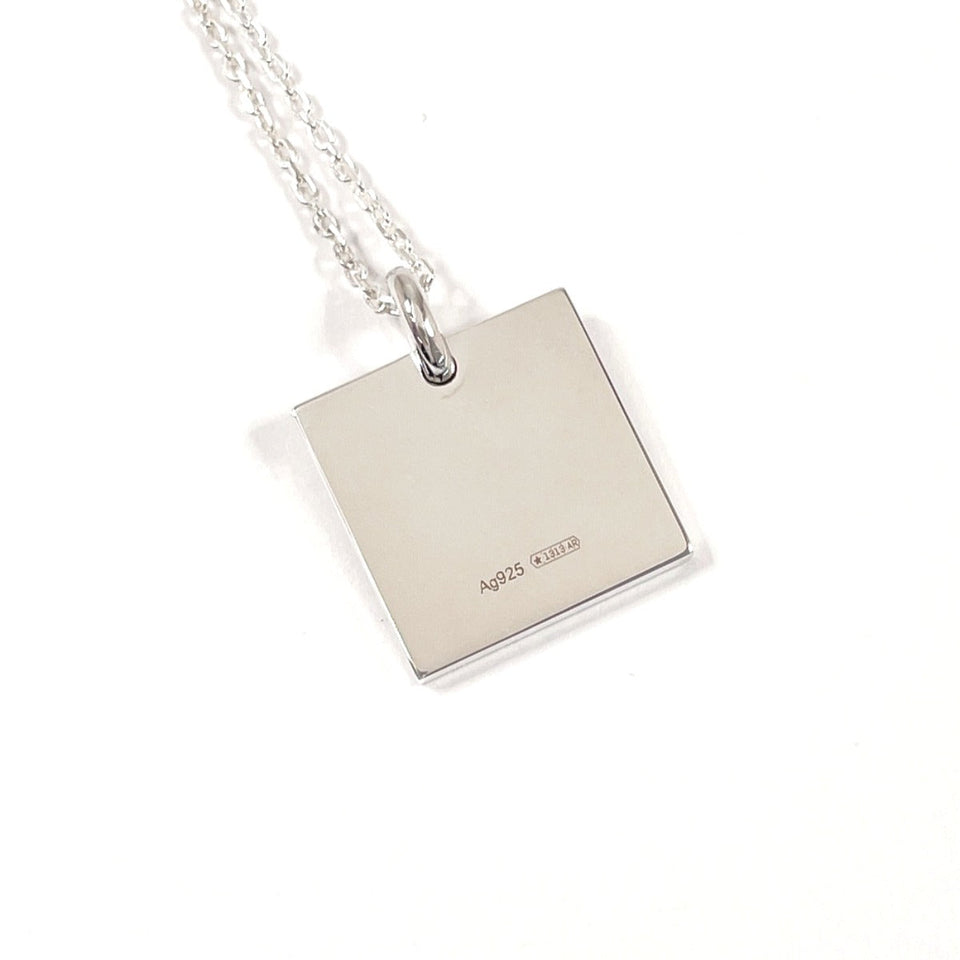 Gucci Necklace Silver925 Silver Square plate