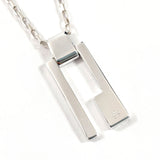 Gucci Necklace 145171 J8400 8106 Silver925 Silver G logo plate