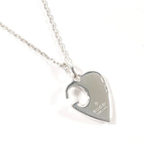 Gucci Necklace 233963 J8400 8106 Silver925 Silver G logo heart