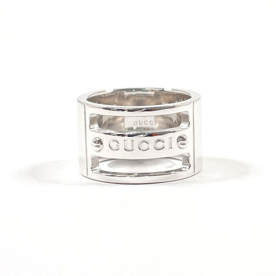 Gucci Ring Silver925 Silver logo bis