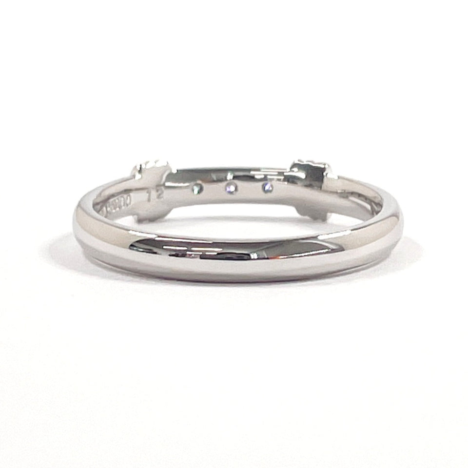 Burberrys Ring Pt900Platinum, Diamond Silver 12