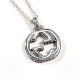 Gucci Necklace Silver925 Silver Interlocking G