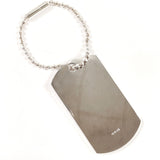 Gucci key ring Silver925 Silver Ball chain Dog tag