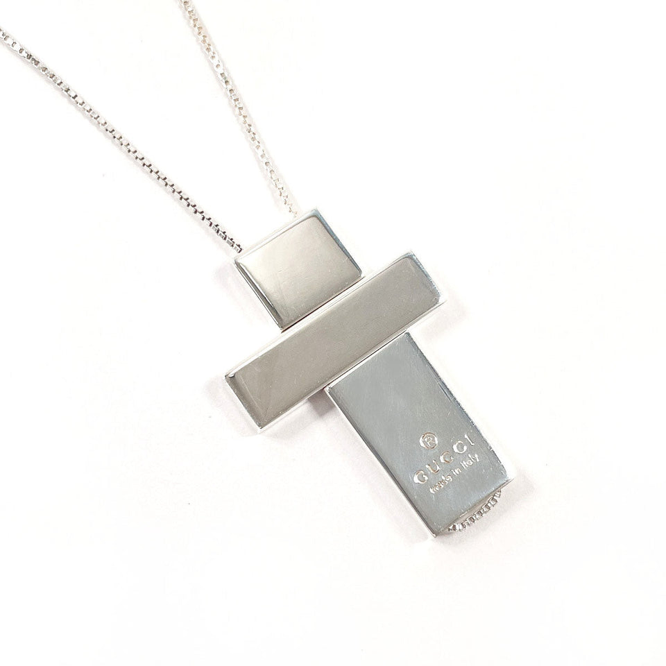 Gucci Necklace Silver925 Silver Separate cross