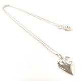 Gucci Necklace 233963 J8400 8106 Silver925 Silver G logo heart