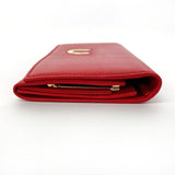 Gucci Long Wallet Purse 035ã»6416ã»1720ã»0 leather Red Horseshoe