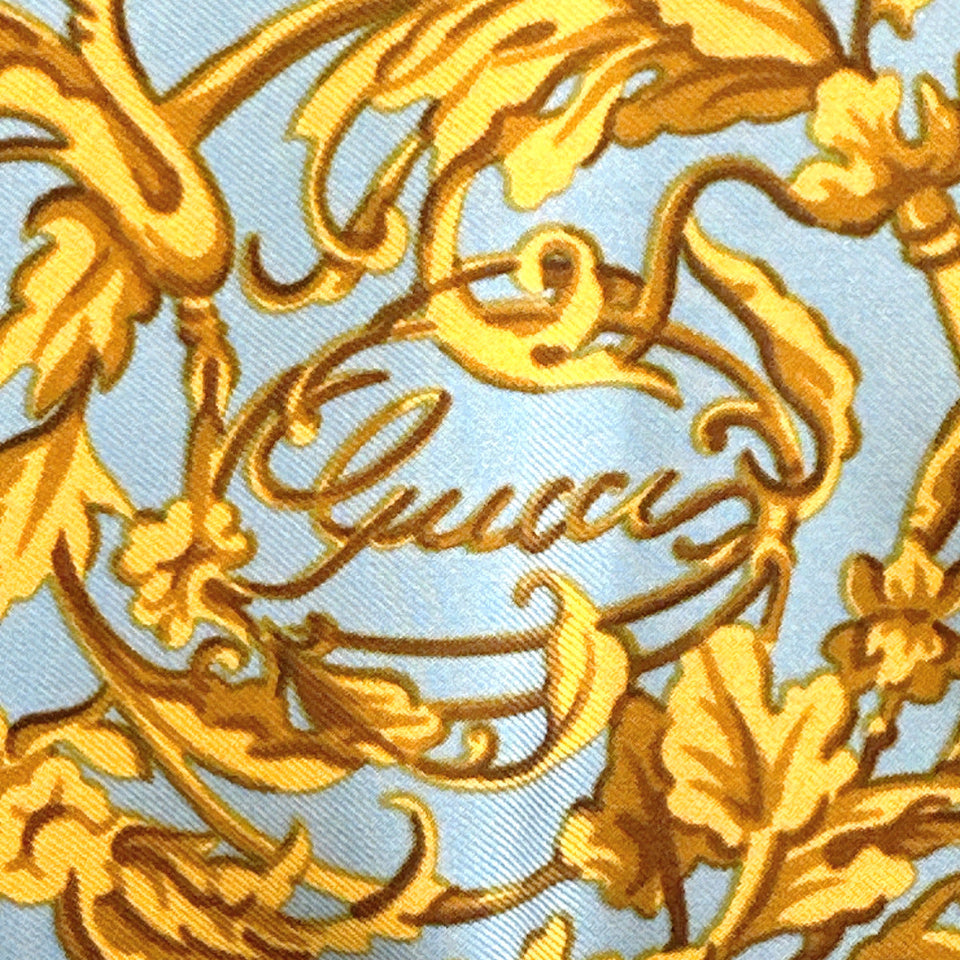 Gucci scarf Silk, 100% silk beige Horsebit