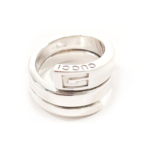 Gucci Ring Silver925 Silver G logo snake