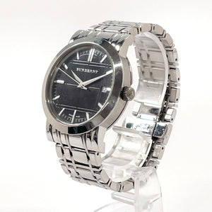 Burberry Watches Quartz BU1364 Stainless Steel Silver black dial