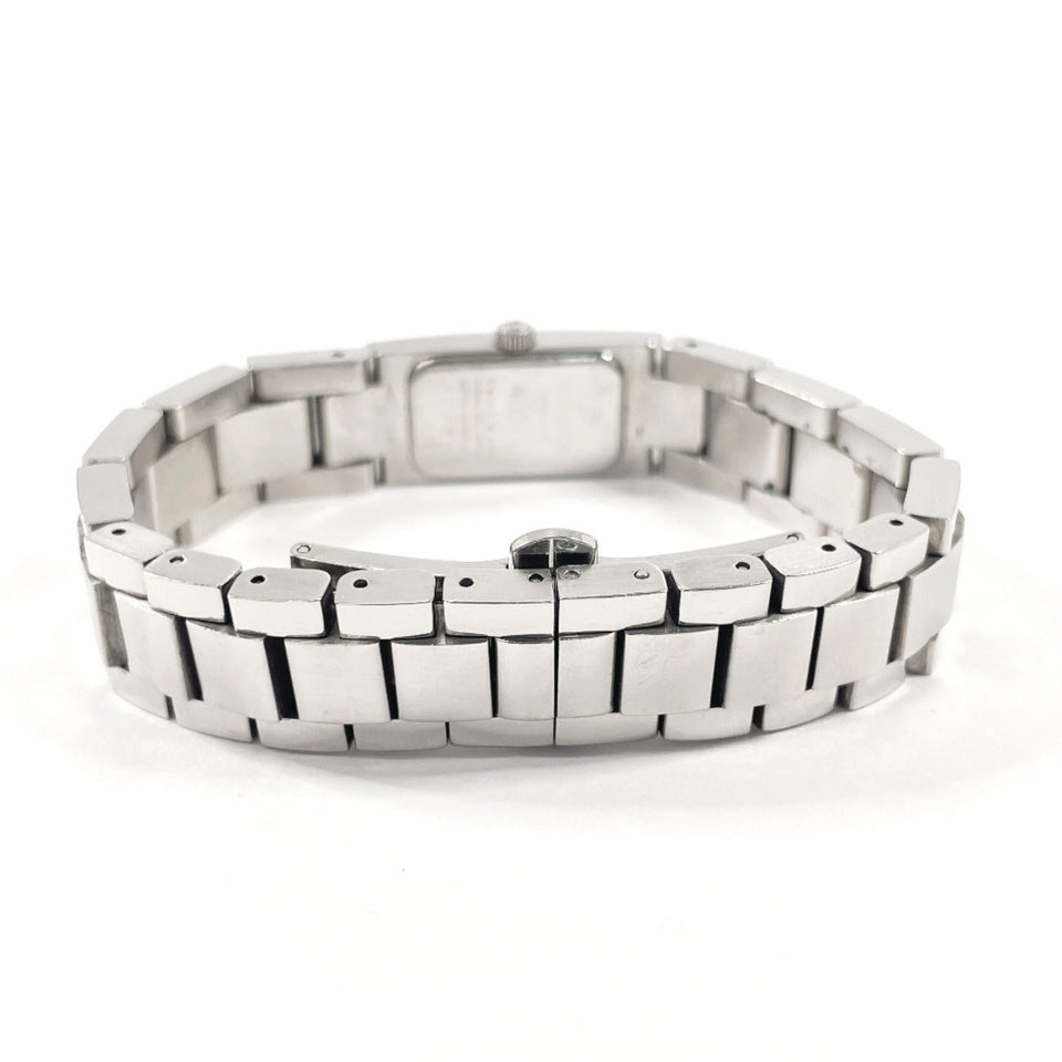 Gucci Watches Quartz 4600L Stainless Steel Silver black dial