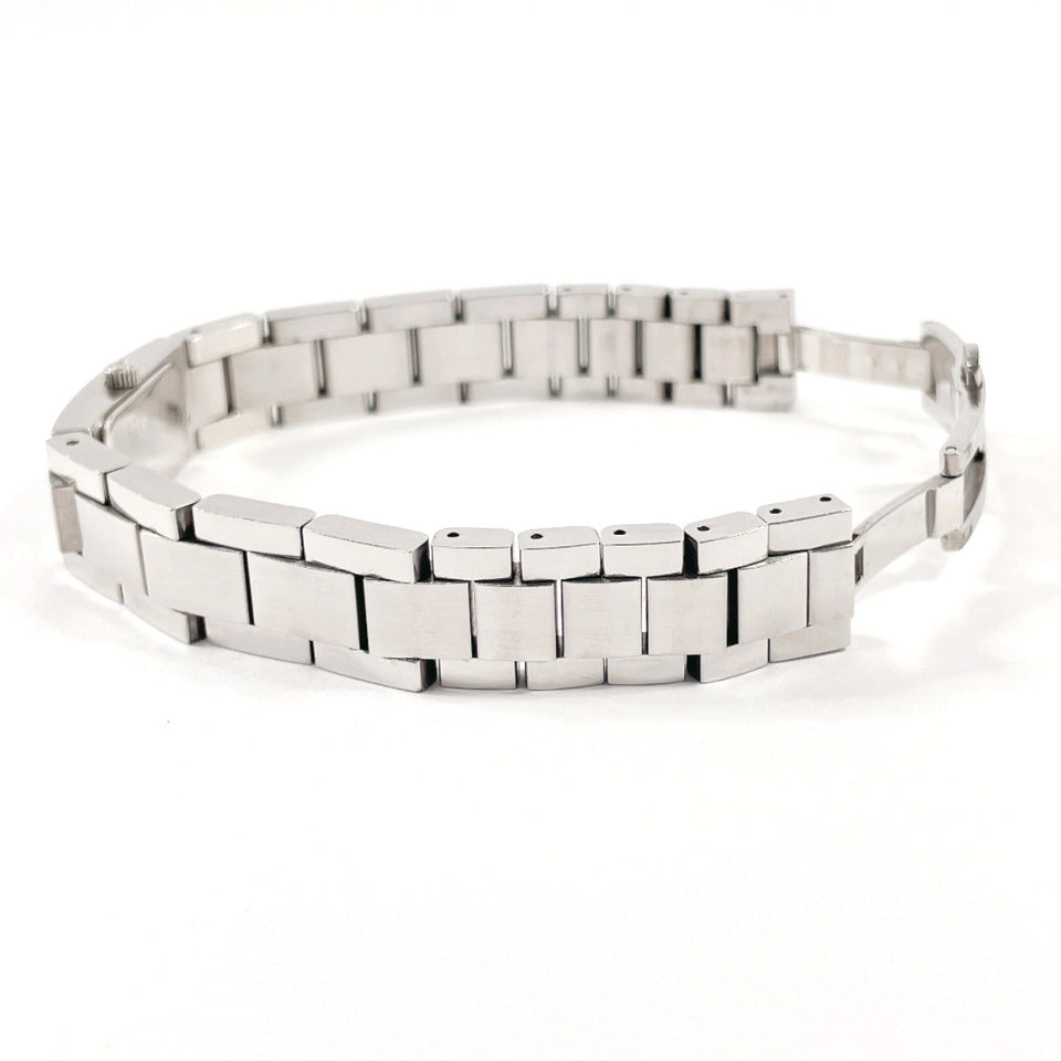 Gucci Watches Quartz 4600L Stainless Steel Silver black dial