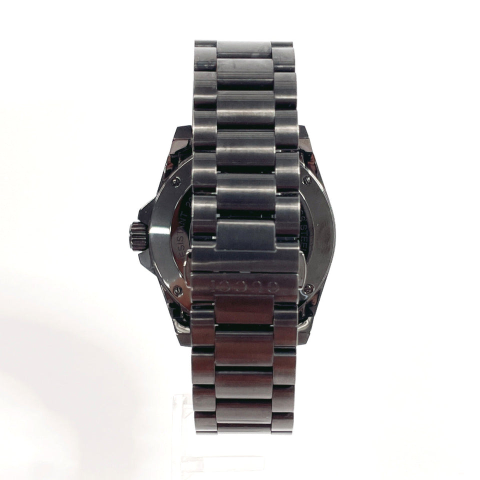 Gucci Watches Quartz YA136213 Stainless Steel black Dive black dial