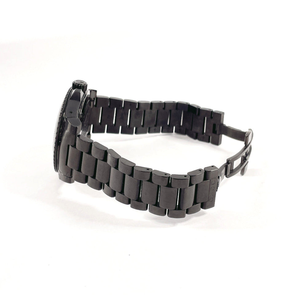 Gucci Watches Quartz YA136213 Stainless Steel black Dive black dial