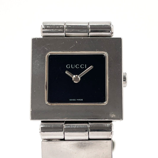 Gucci Watches Quartz 600L Stainless Steel Silver black dial