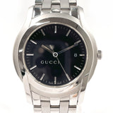 Gucci Watches Quartz 5500XL Stainless Steel Silver G class black dial