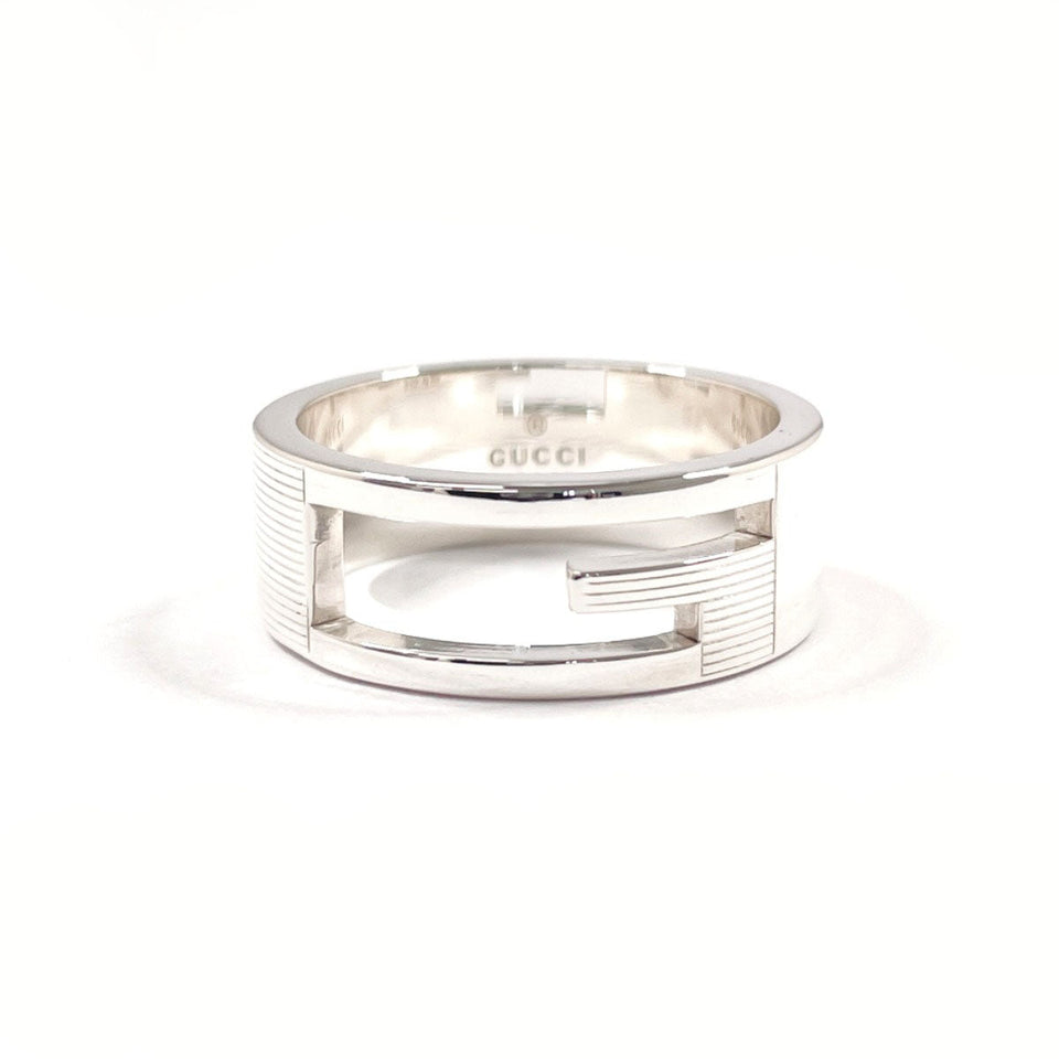Gucci Ring Silver925 Silver Branded Cutout G 19
