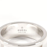 Gucci Ring Silver925 Silver Branded Cutout G 19