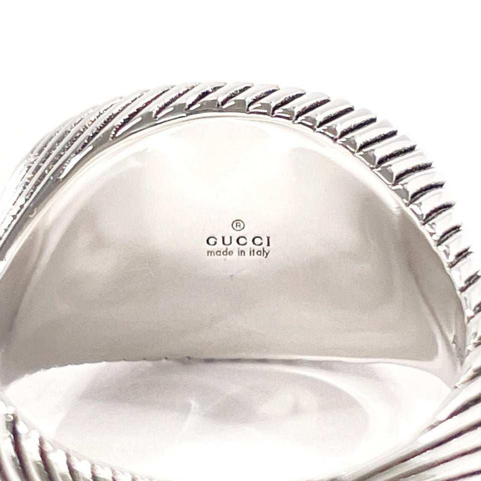 Gucci Ring Silver925 Silver Double G twist 15