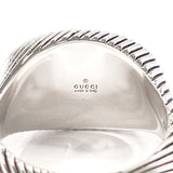 Gucci Ring Silver925 Silver Double G twist 15