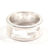 Gucci Ring Silver925 Silver Branded Cutout G 10