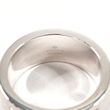 Gucci Ring Silver925 Silver Branded Cutout G 10