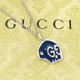 Gucci Necklace Silver925 Silver Ghost Skull