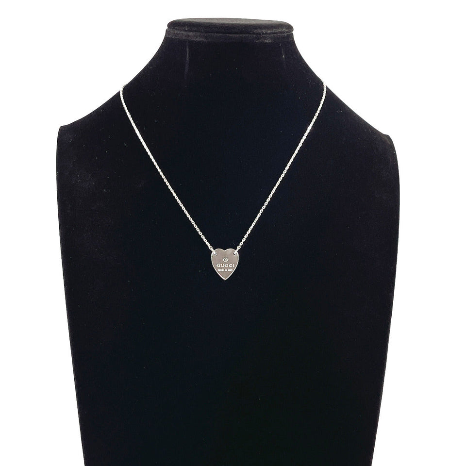 Gucci Necklace 223512 J8400 8106 Silver925 Silver  Heart