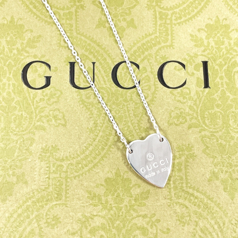 Gucci Necklace 223512 J8400 8106 Silver925 Silver  Heart