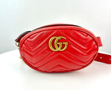 Gucci GG Marmont Matelasse leather belt bag