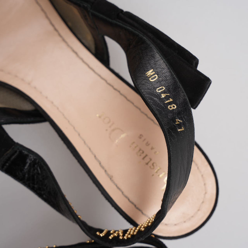 Christian Dior J'ADior Slingback Pumps in Black EU 41