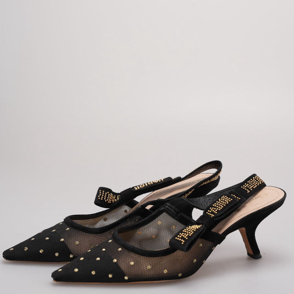 Christian Dior J'ADior Slingback Pumps in Black EU 41