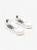 Christian Dior B27 White  / Grey / Black Leather EU 42 UK 8