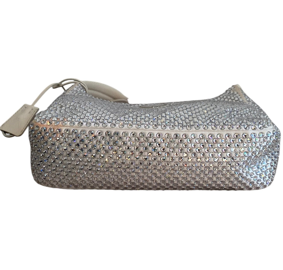 Prada Crystal Re-Edition Shoulder Bag