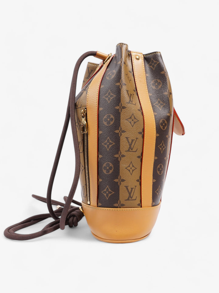 Louis Vuitton x Nigo Brown Randonnee Backpack Monogram / Monogram Reverse Coated Canvas