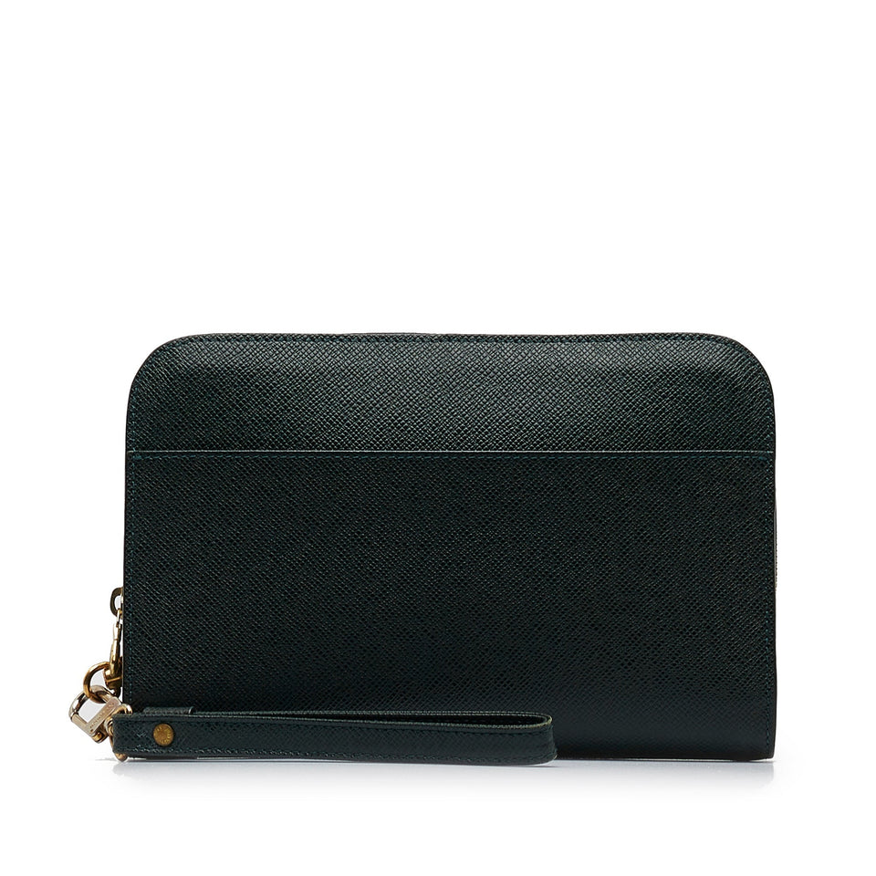 Louis Vuitton Taiga Baikal Clutch Bag