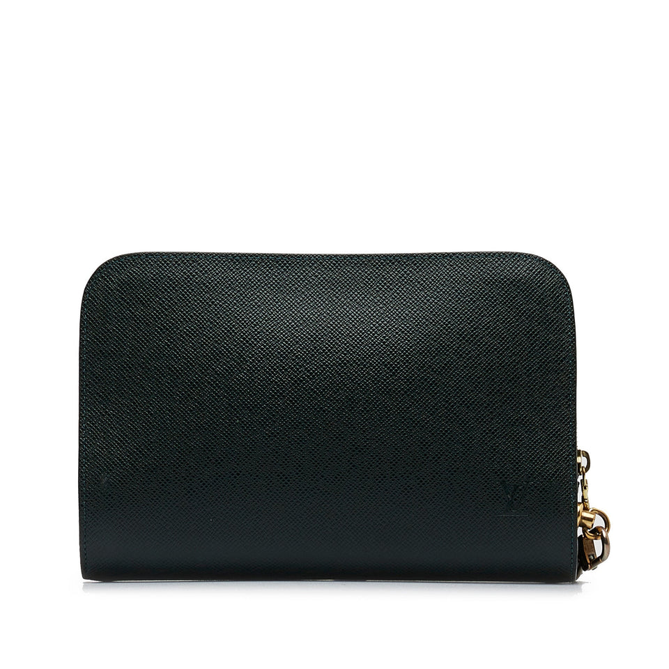 Louis Vuitton Taiga Baikal Clutch Bag
