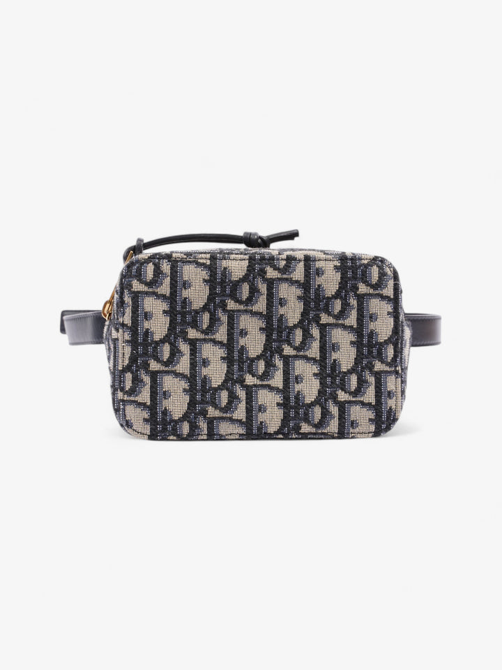 Christian Dior Oblique Belt Bag Blue Oblique Fabric